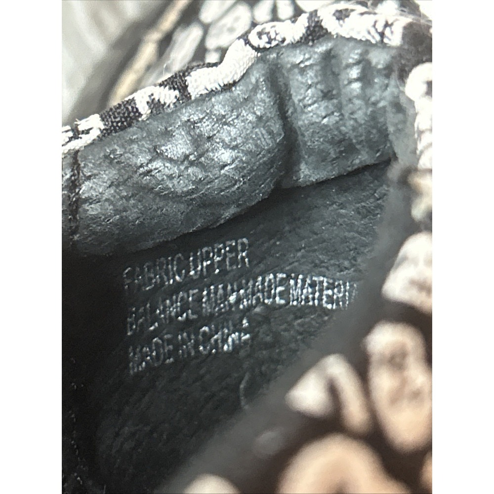 Boc Born Peggy Skull Print Slip On Wedge Comfort Clogs Black White Sz 7M C13033 - Picture 13 of 13